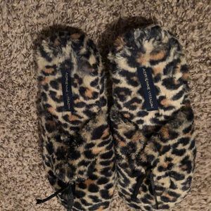 Fuzzy slippers